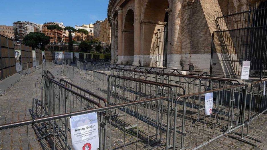 Nie wiadomo, czy jeszcze kiedyś zobaczymy takie pustki w Koloseum