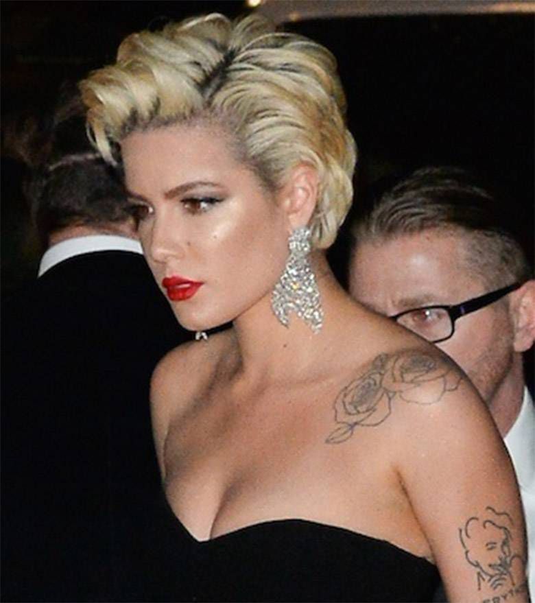 Halsey nie założyła bielizny na galę