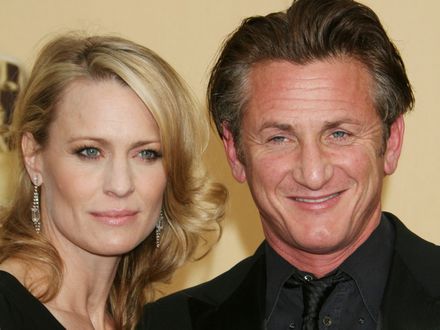 Sean Penn i Robin Wright Penn po rozwodzie