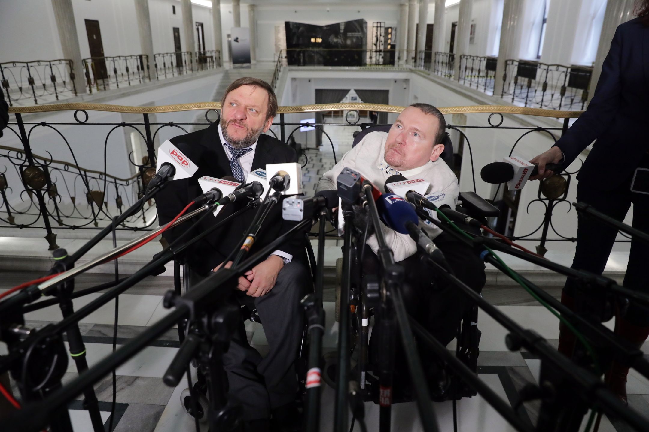 Politycy PO: Sławomir Piechota i Marek Plura 