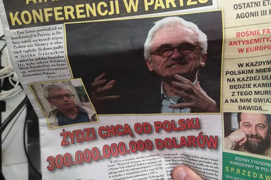 Antysemicka gazeta sprzedawana w Sejmie. "To hańba, niech marszałek się z tego wytłumaczy"