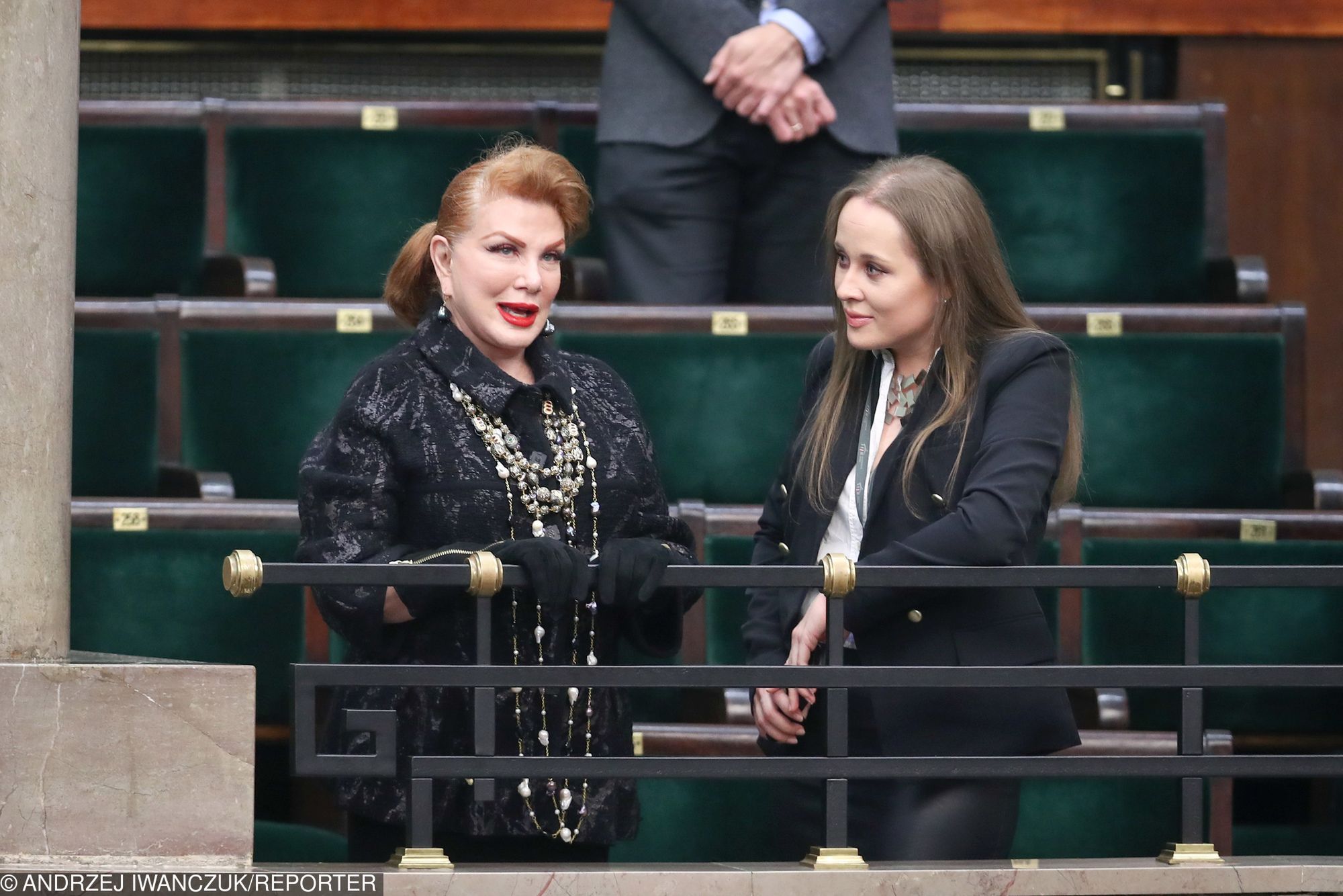 Georgette Mosbacher - ambasador USA z wizytą w Sejmie
