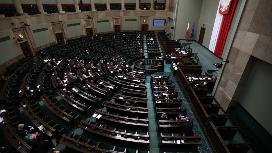 Sejmowa sala posiedzeń