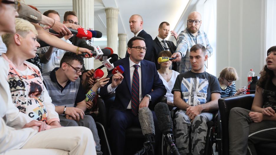 Morawiecki zapowiedział utworzenie funduszu wsparcia dla osób niepełnosprawnych