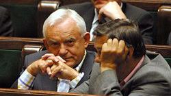 Leszek Miller podczas posiedzenia Sejmu
