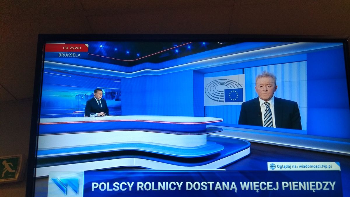 Według informacji z paska w TVP są już rozstrzygnięcia ws. polskich rolników