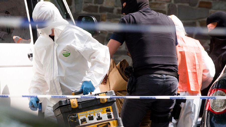 Akcja policji w Brukseli 20 czerwca