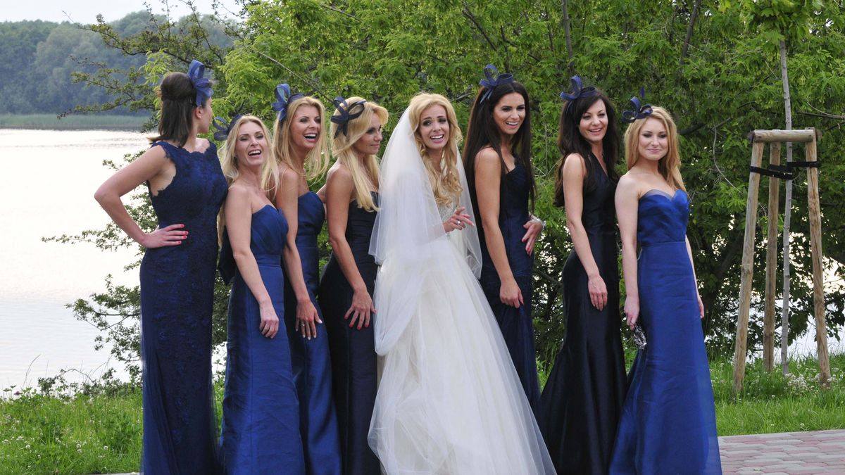 Wesele Izabeli Janachowskiej - Panna Młoda i druhny  foto: ONS