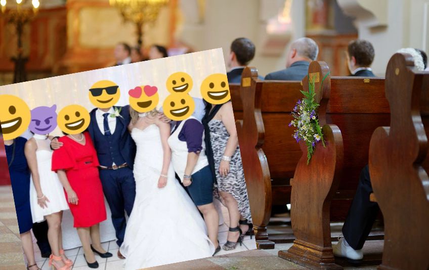 Koleżanka panny młodej przyćmiła bohaterkę wieczoru 