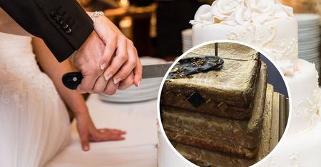 Tort na wesele. Skojarzenia gości były jednoznaczne