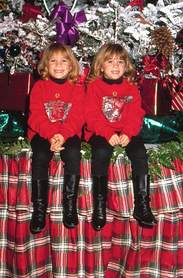 Mary Kate i Ashley Olsen w 1992 roku