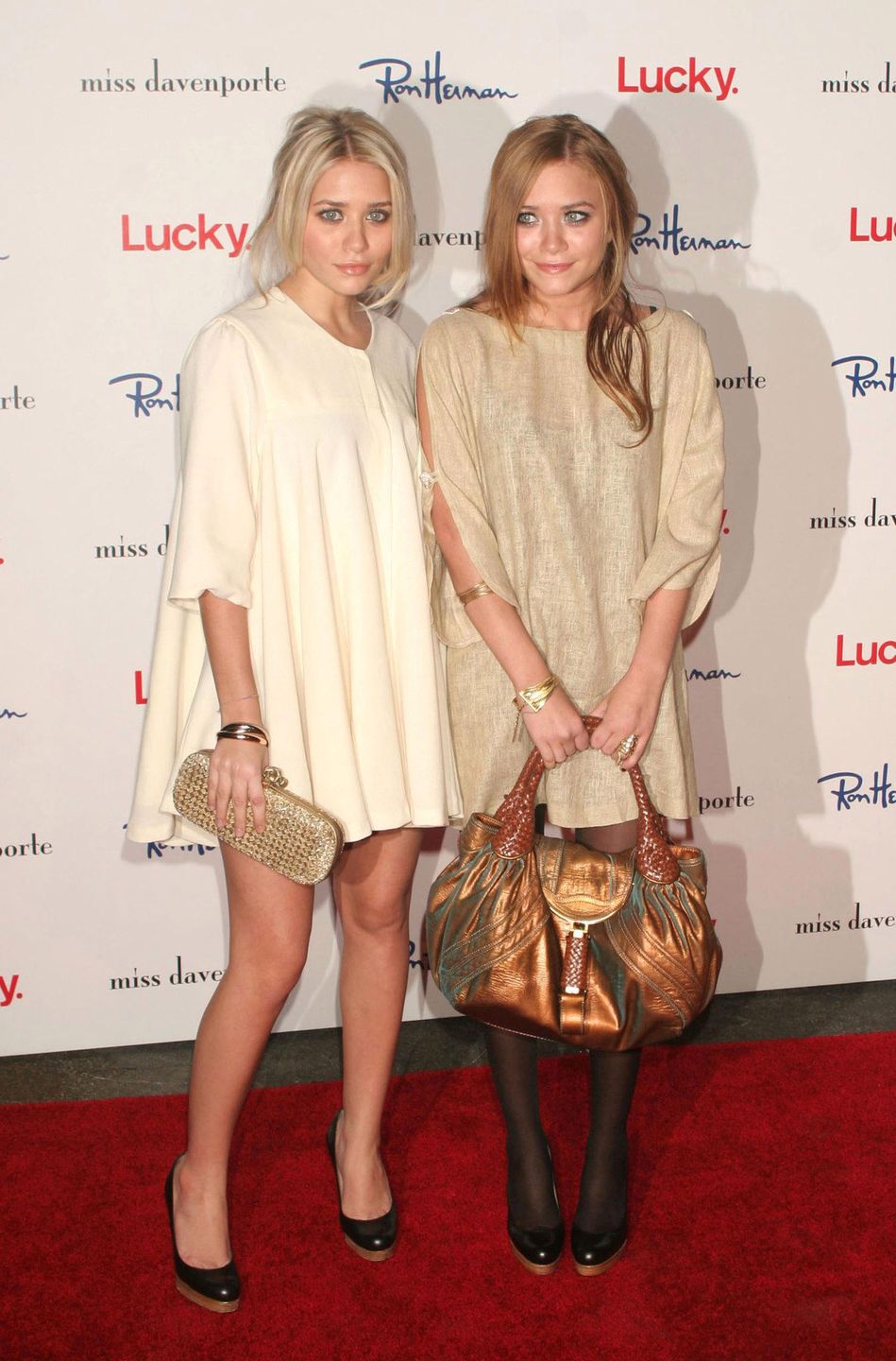 Mary Kate i Ashley Olsen w 2005 roku