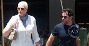 Brigitte Nielsen na spacerze z mężem. Długo szukała szczęścia
