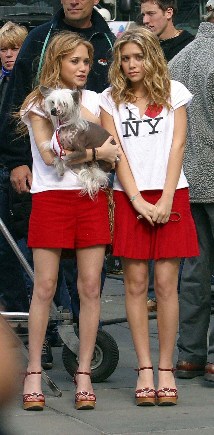 Mary Kate i Ashley Olsen w 2003 roku