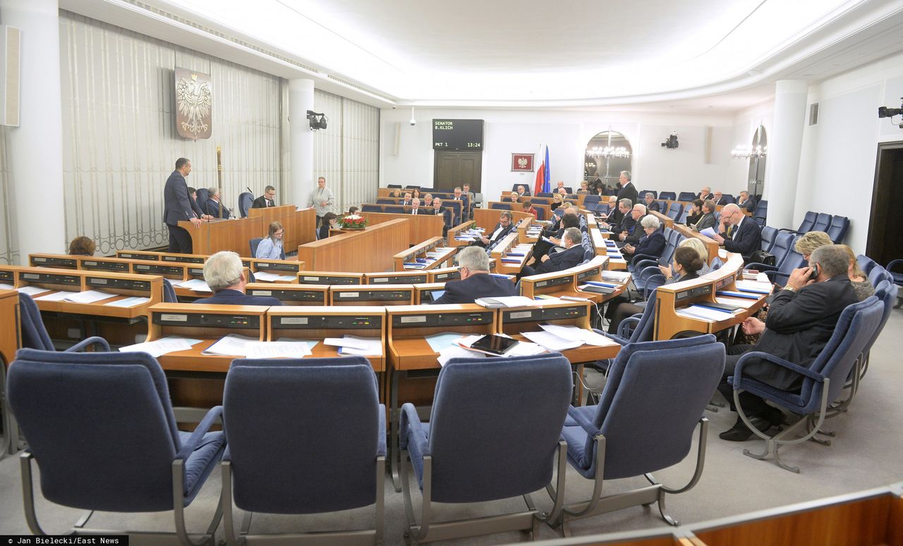 Senat podjął decyzję ws. ustaw sądowych