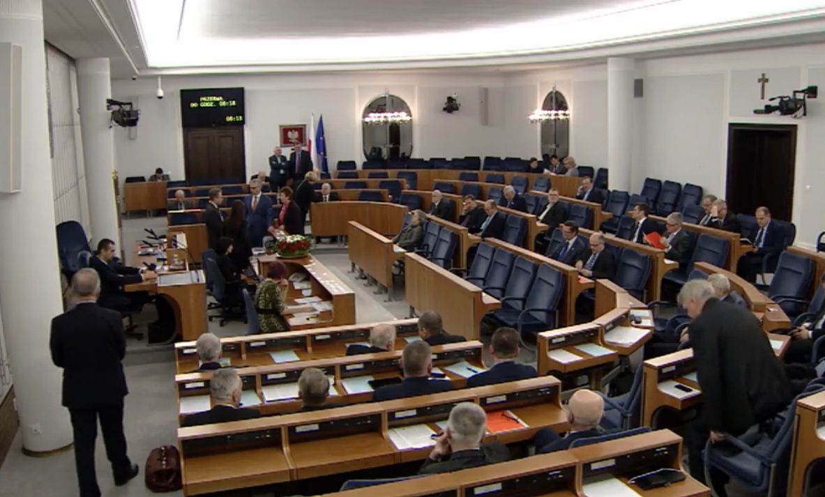 Senat. Trwa podział sił po wyborach parlamentarnych 2019
