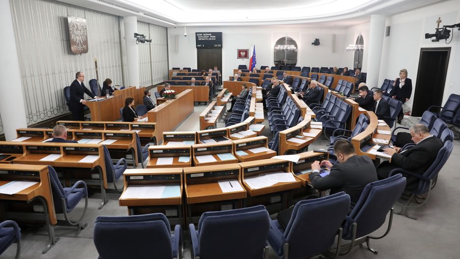 Podczas 5. posiedzenia Senatu przyjęto uchwałę ws. sądownictwa 