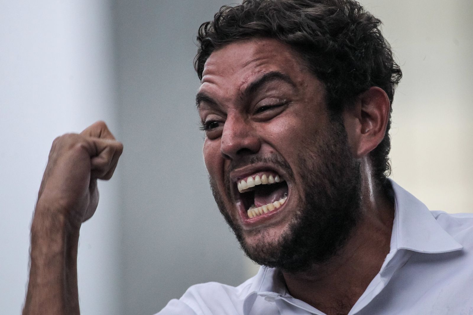 Deputowany i lider opozycji Juan Requesens