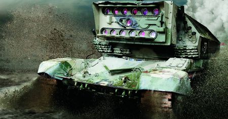 Niezwykła broń Rosjan - laserowy czołg