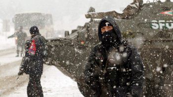 Żołnierze SFOR w Pale