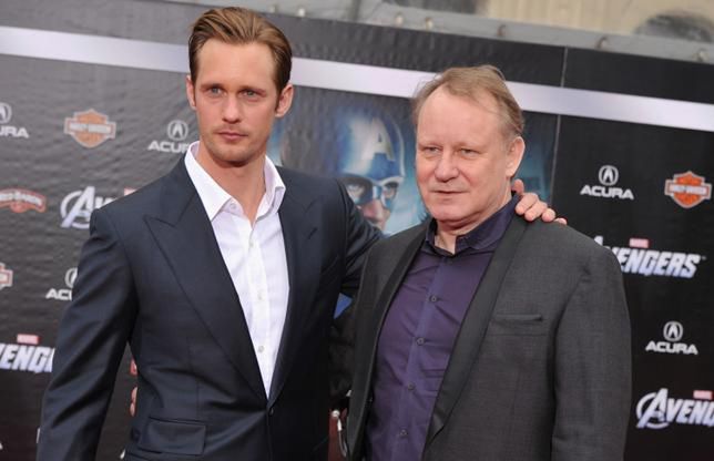 Alexander Skarsgard z ojcem Stellanem