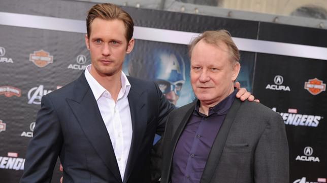 Alexander Skarsgard z ojcem Stellanem