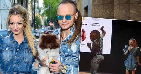 Tylko u nas! Straszny wypadek Mateusza z Fit Lovers na gali See Bloggers. Podczas robienia salta spadł ze sceny. W jakim jest stanie? [WIDEO]
