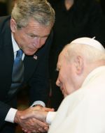 Prezydent Bush w Watykanie