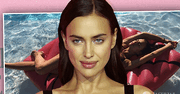 Irina Shayk chwali się ciałem w bikini! Widać, że urodziła miesiąc temu?