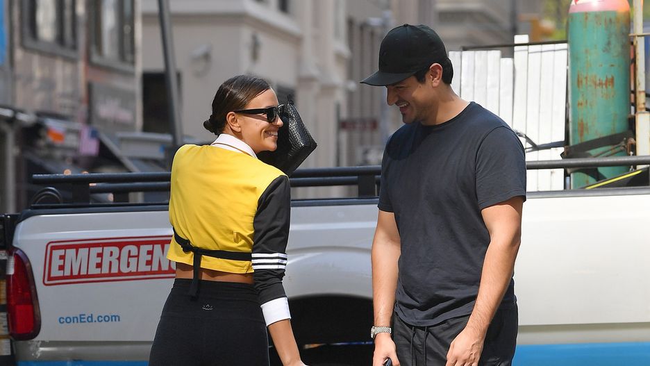 Irina Shayk wysyła buziaka nieznajomemu