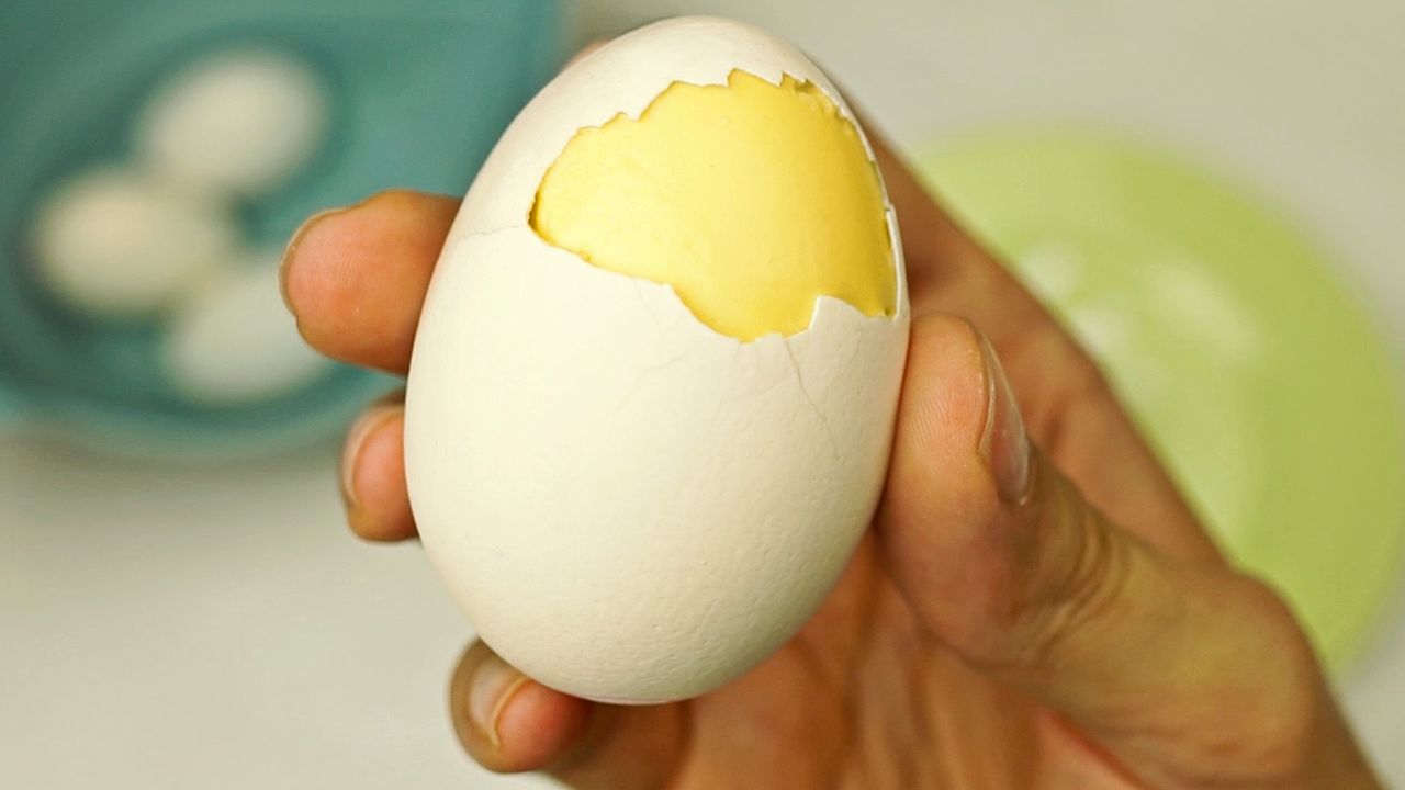 Scrambled and Hard-Boiled Eggs Without Cracking the Shell