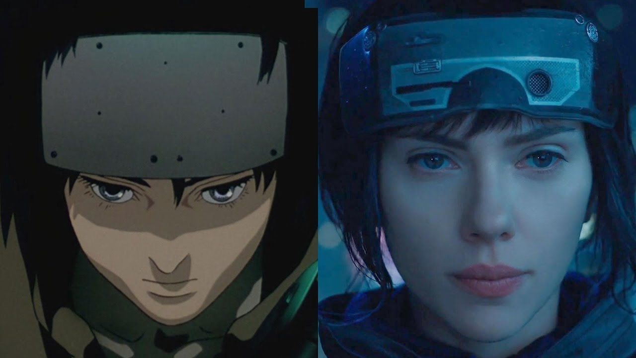 Major Motoko Kusanagi, główna bohaterka "Ghost in the Shell", w wersji oryginalnej i jako Scarlett Johansson
