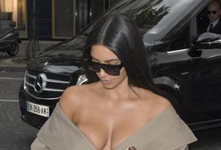 Kim Kardashian o włos od wpadki?