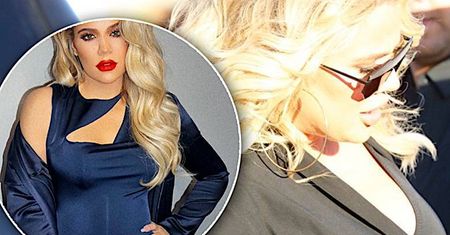 Khloe Kardashian tuż przed porodem trochę przytyła. Na zdjęciach paparazzi nie wygląda już tak pięknie jak na Instagramie