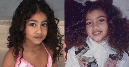 Kim Kardashian powraca wspomnieniami do dzieciństwa. Internauci: "BLIŹNIACZKA NORTH!" (FOTO)
