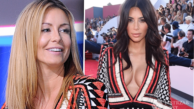 Małgorzata Rozenek jak Kim Kardashian w Balmain