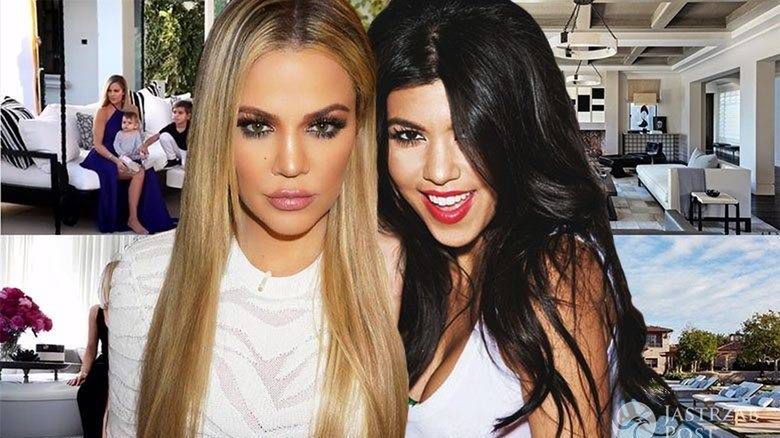 Kourtney i Khloe Kardashian pokazały swoje domy