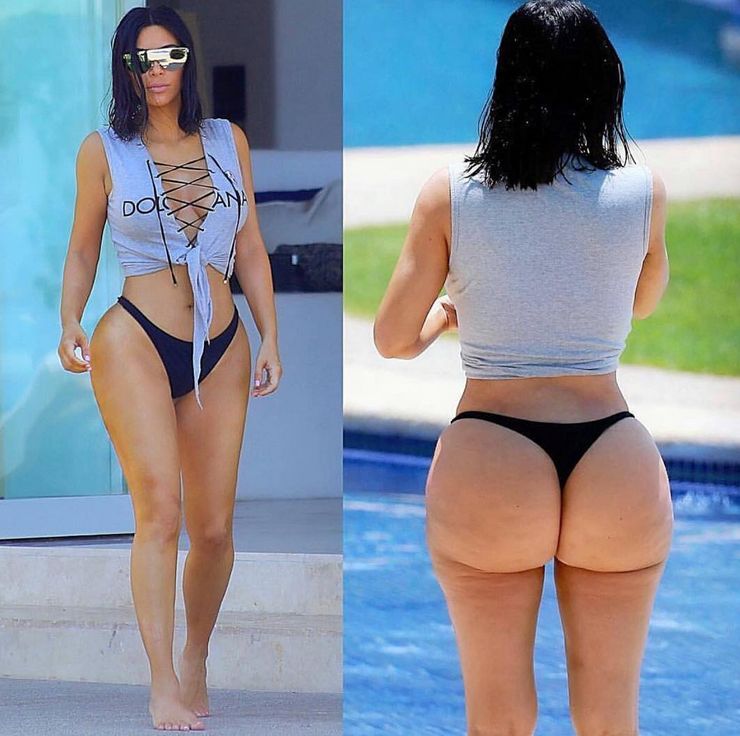 "Afera pośladkowa" Kim Kardashian. Celebrytkę krytykuje nawet jej chirug