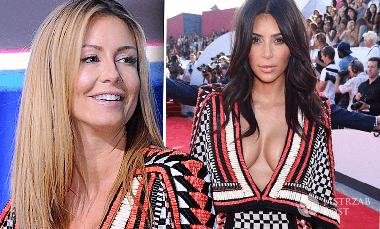 Małgorzata Rozenek jak Kim Kardashian w Balmain