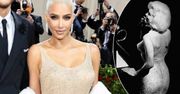 MET Gala 2022. Kim Kardashian w legendarnej sukni Marylin Monroe z 1962 roku, w której aktorka zaśpiewała prezydentowi Kennedy’emu Happy Birthday