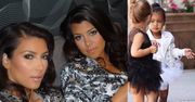 Córki Kourtney i Kim Kardashian jako syrenki na wakacjach w St. Barts