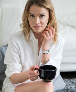 Julia Kuczyńska w reklamie biżuterii Swarovski