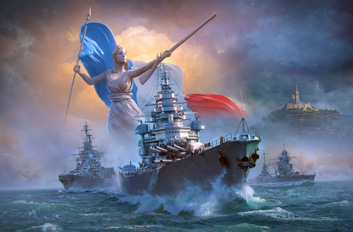 Francuskie pancerniki w World of Warships!