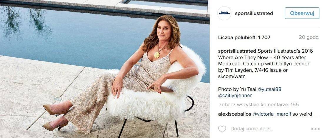 Caitlyn Jenner w sesji zdjęciowej dla "Sports Illustrated"
