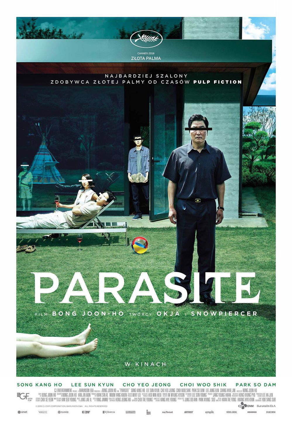 Parasie – plakat