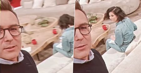 Maciej Kurzajewski chciał być jak influencer i zdradził sekret narzeczonej. To Kasia Cichopek robi w przerwach "Pnś". Ale miała minę!