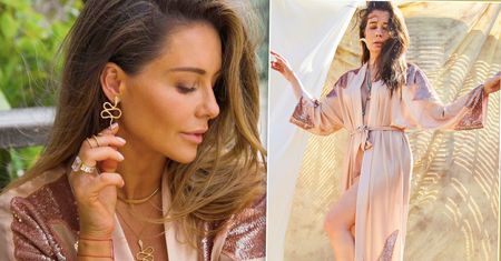 Małgorzata Rozenek relaksuje się w Tulum w księżycowym kimono. Piękny ciuszek idealnie podkreślił jej opaleniznę
