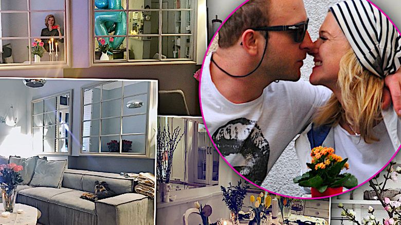 Borys Szyc, Justyna Nagłowska, dom