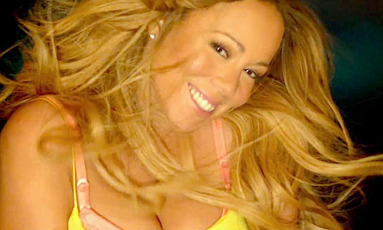 Mariah Carey kąpie się w mleku