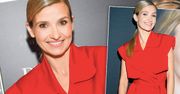 Plejada gwiazd na imprezie, ale to Joanna Koroniewska była "naj". W ognistej czerwieni nie miała konkurencji. I jeszcze te buty!